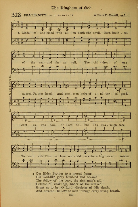 The American Hymnal for Chapel Service page 270