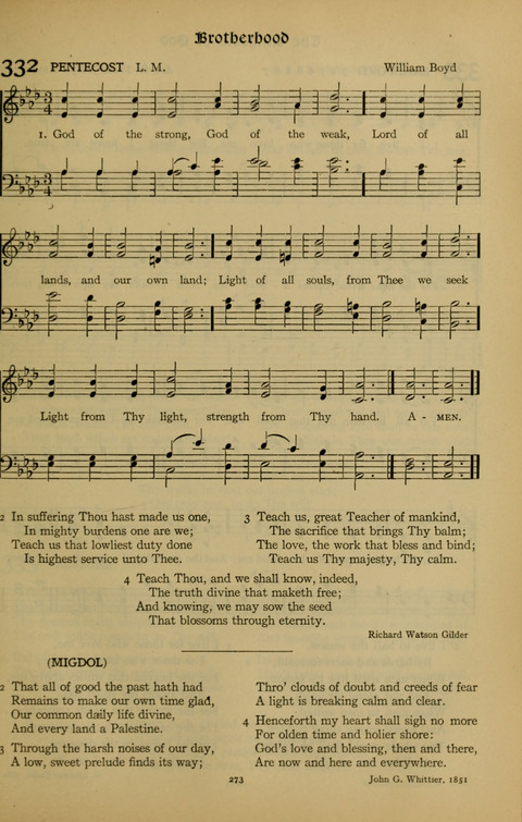 The American Hymnal for Chapel Service page 273