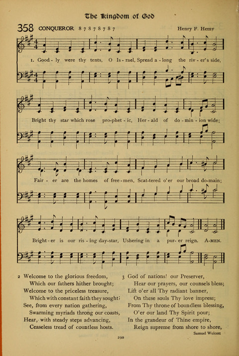 The American Hymnal for Chapel Service page 290