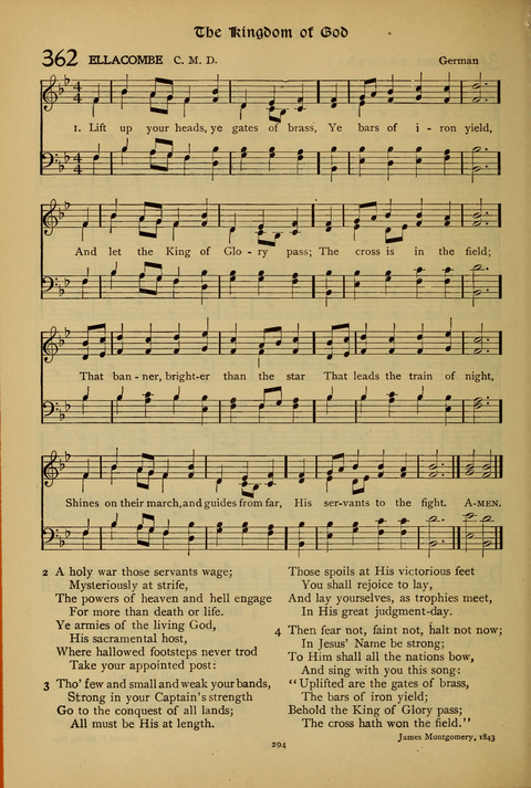 The American Hymnal for Chapel Service page 294