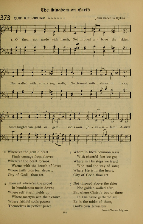 The American Hymnal for Chapel Service page 303