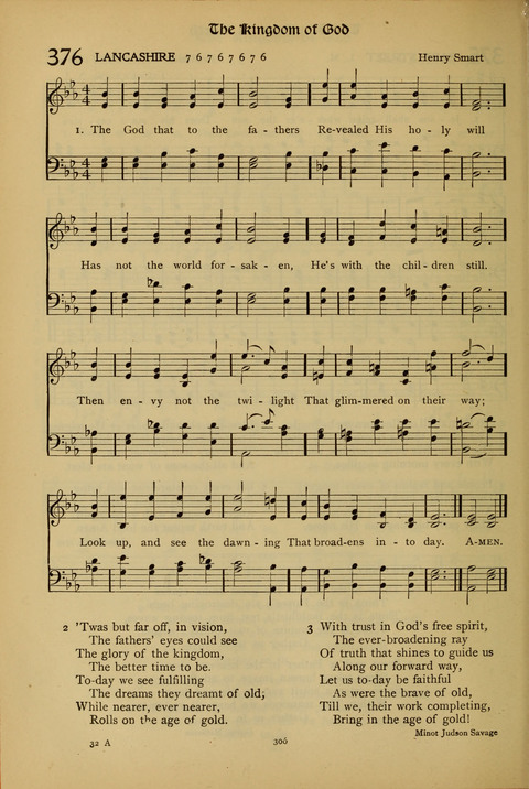The American Hymnal for Chapel Service page 306