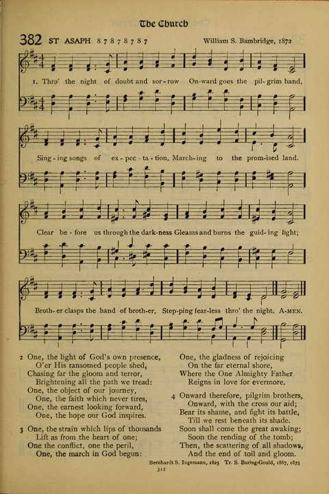The American Hymnal for Chapel Service page 311