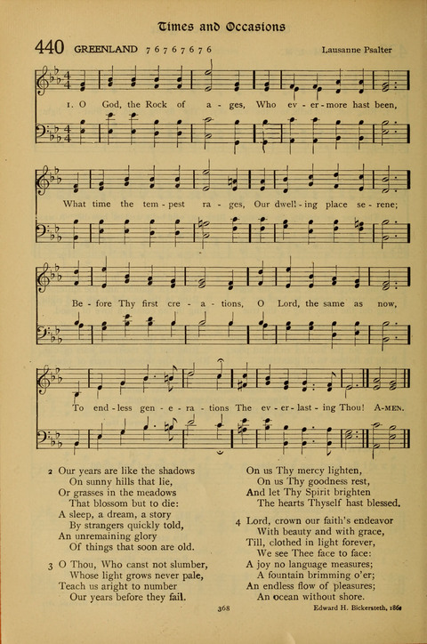 The American Hymnal for Chapel Service page 368