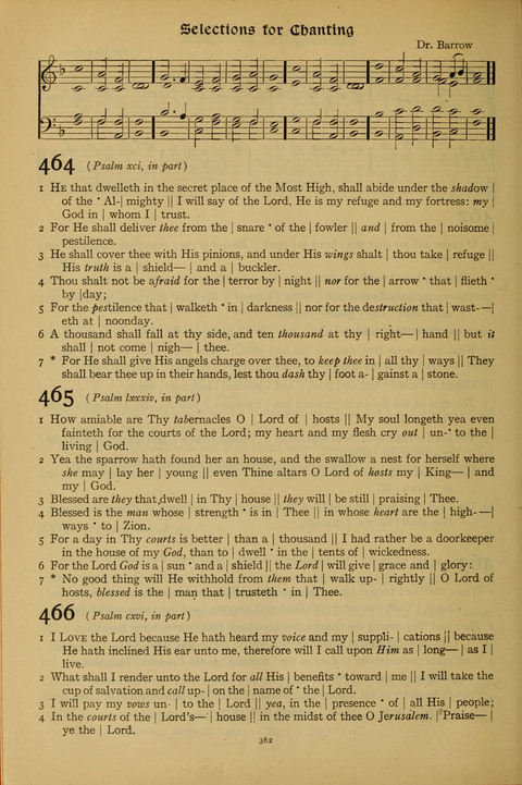 The American Hymnal for Chapel Service page 382