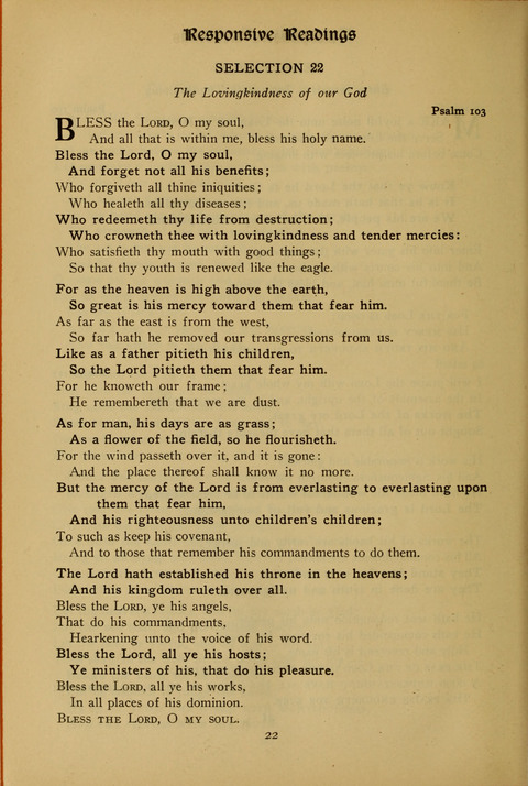 The American Hymnal for Chapel Service page 422