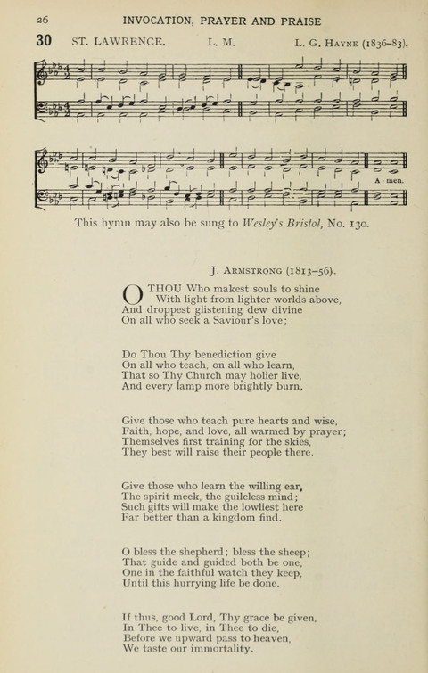 The American Hymnal for Chapel Service page 485