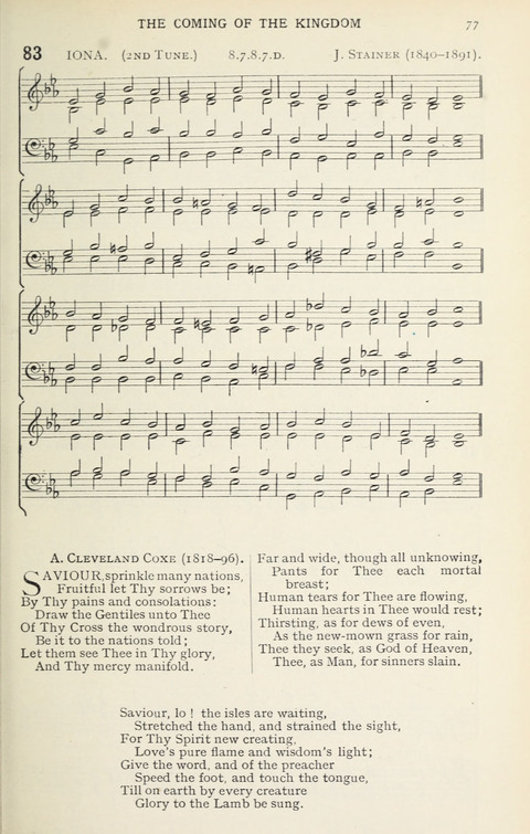 The American Hymnal for Chapel Service page 536