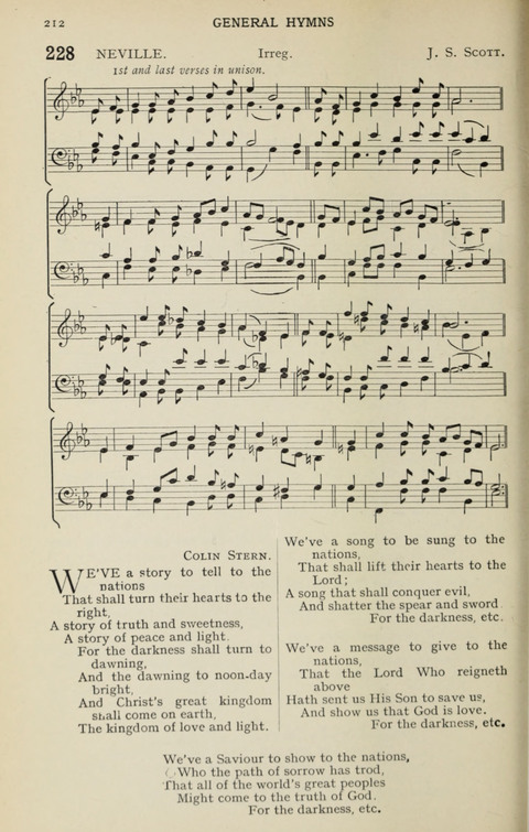 The American Hymnal for Chapel Service page 673