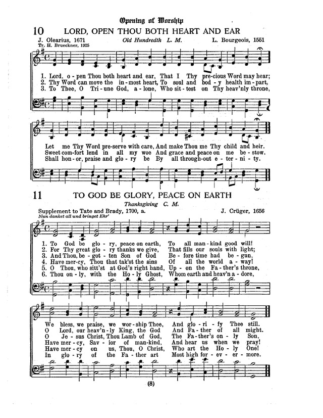 American Lutheran Hymnal page 216
