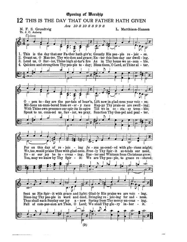 American Lutheran Hymnal page 217