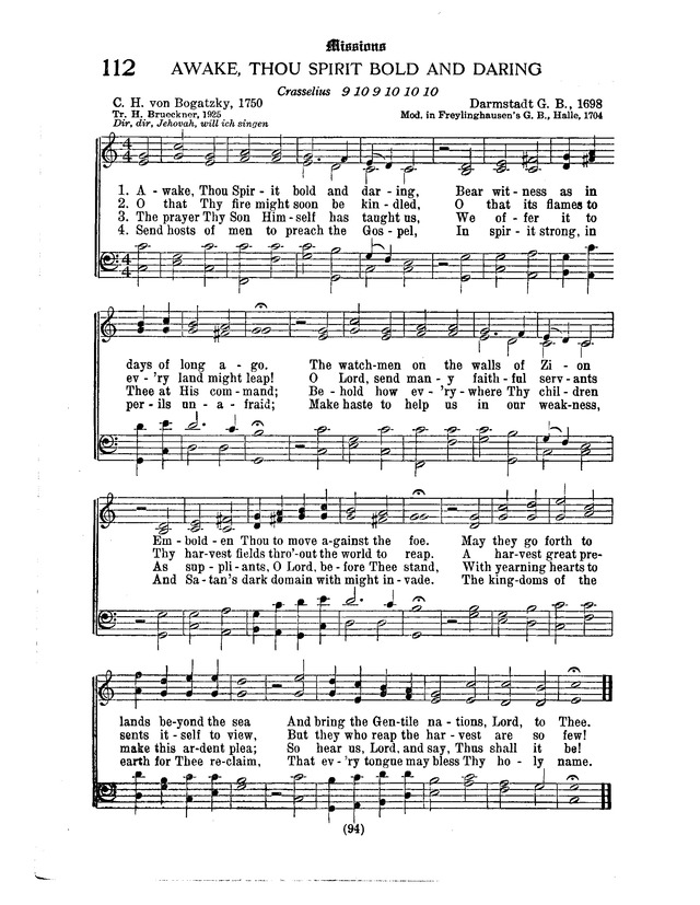 American Lutheran Hymnal page 302