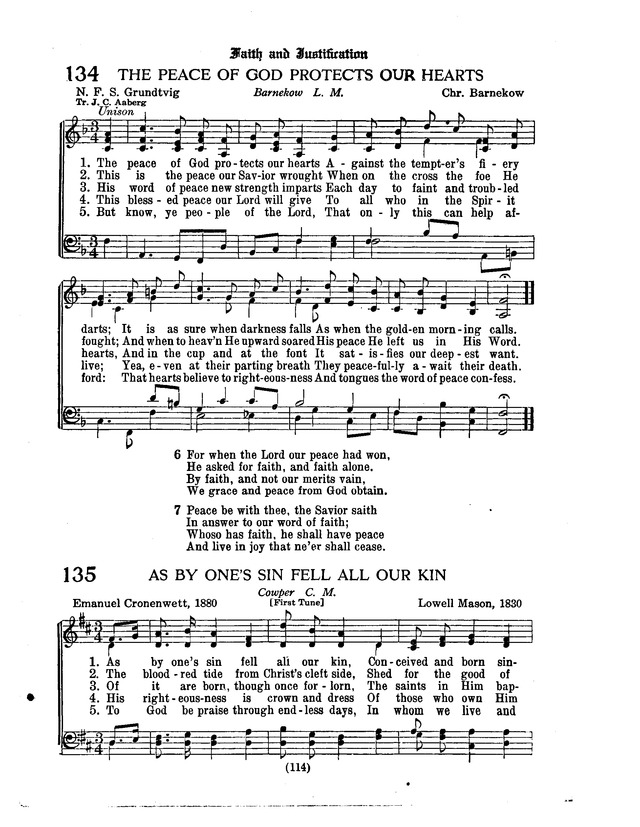 American Lutheran Hymnal page 322