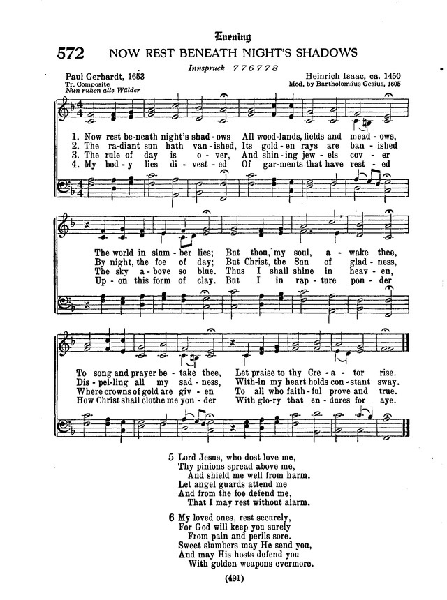 American Lutheran Hymnal page 699