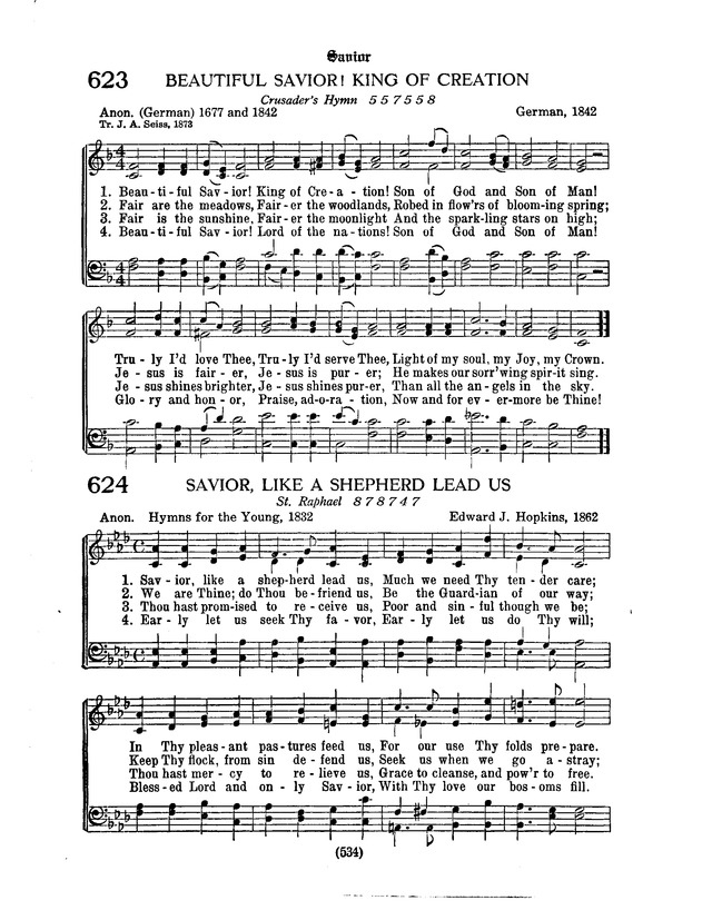 American Lutheran Hymnal page 742