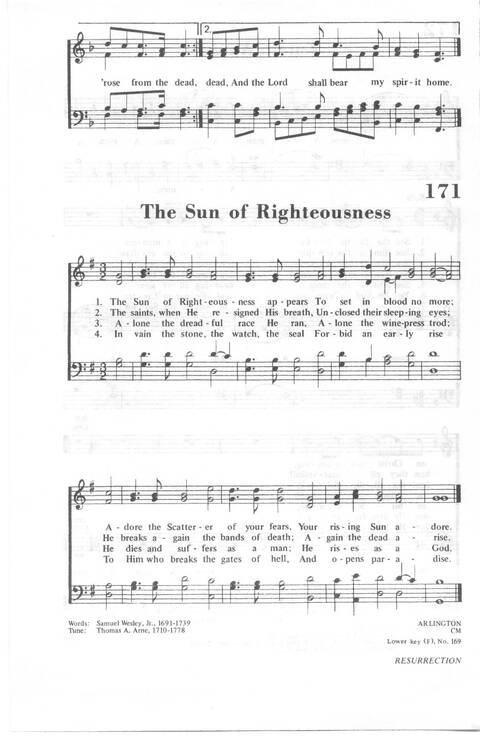African Methodist Episcopal Church Hymnal page 179