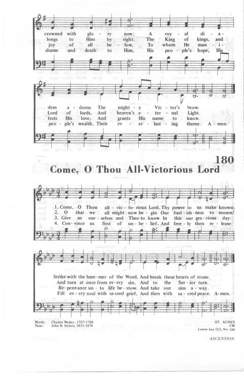 African Methodist Episcopal Church Hymnal page 187