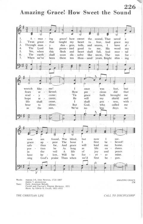 African Methodist Episcopal Church Hymnal page 232