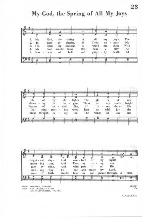 African Methodist Episcopal Church Hymnal page 25