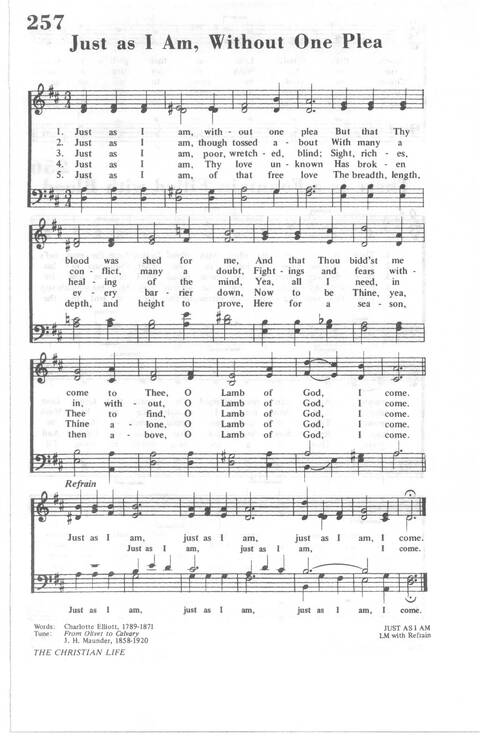 African Methodist Episcopal Church Hymnal page 264
