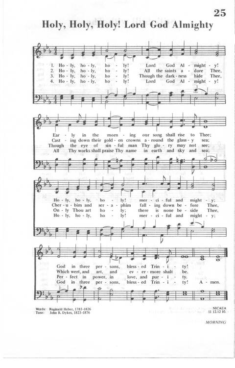 African Methodist Episcopal Church Hymnal page 27