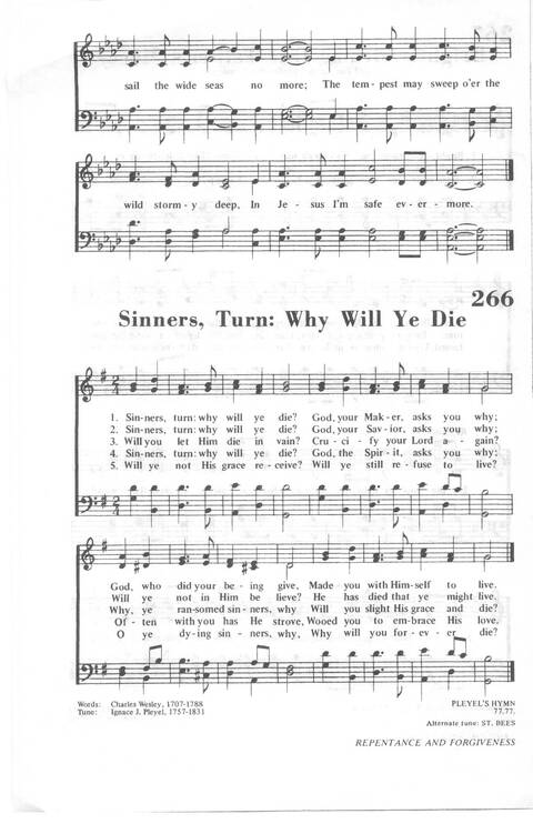 African Methodist Episcopal Church Hymnal page 274