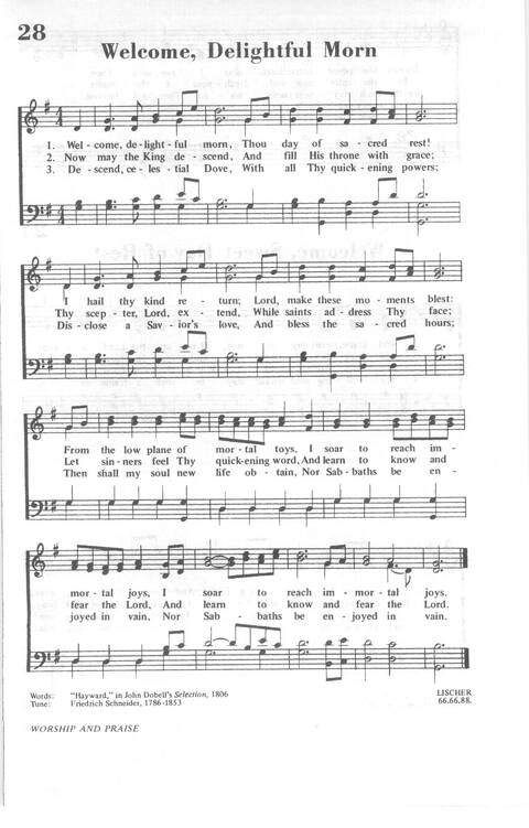 African Methodist Episcopal Church Hymnal page 30