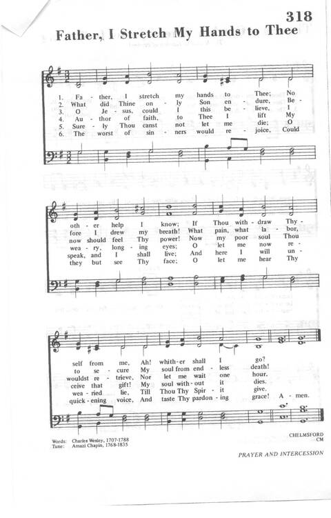African Methodist Episcopal Church Hymnal page 328