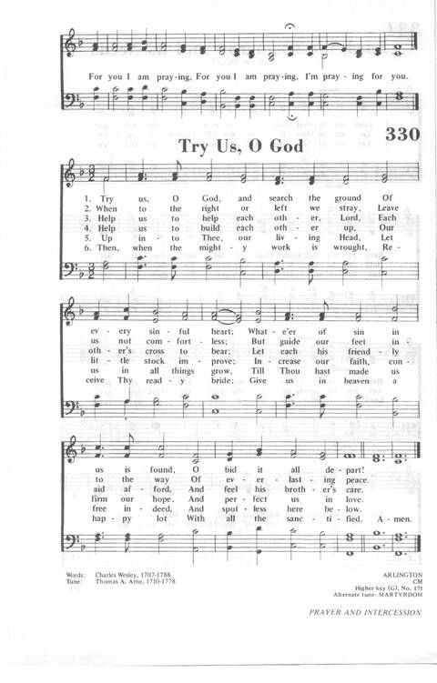 African Methodist Episcopal Church Hymnal page 340