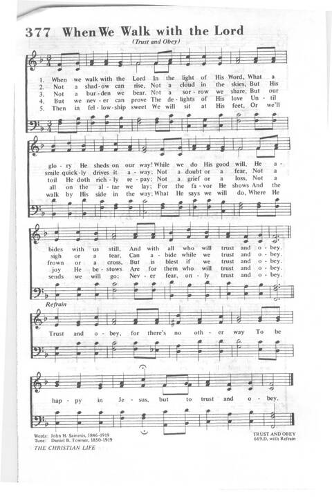 African Methodist Episcopal Church Hymnal page 395