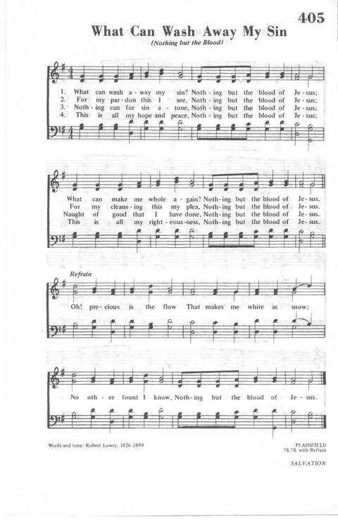African Methodist Episcopal Church Hymnal page 432