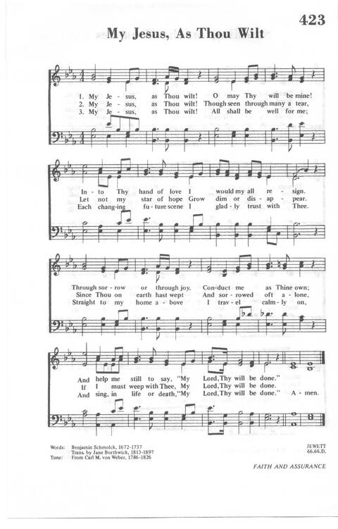 African Methodist Episcopal Church Hymnal page 454