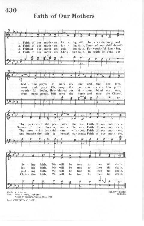 African Methodist Episcopal Church Hymnal page 463