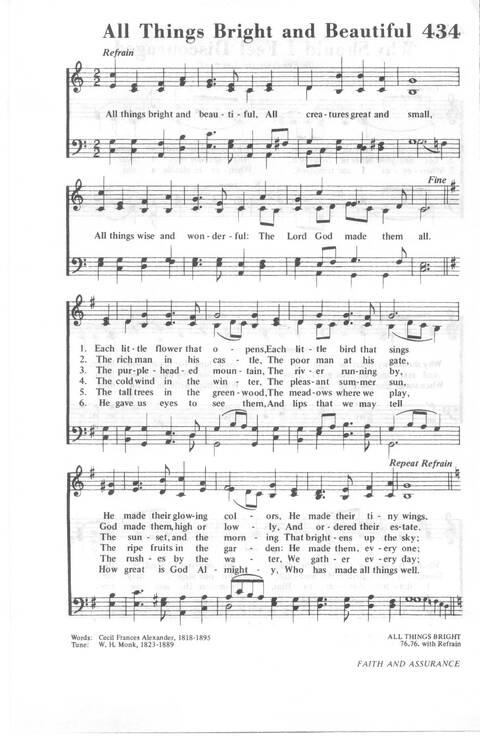 African Methodist Episcopal Church Hymnal page 468