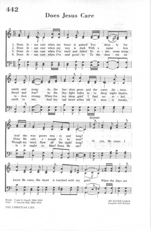African Methodist Episcopal Church Hymnal page 479
