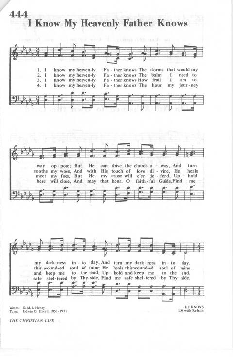 African Methodist Episcopal Church Hymnal page 481