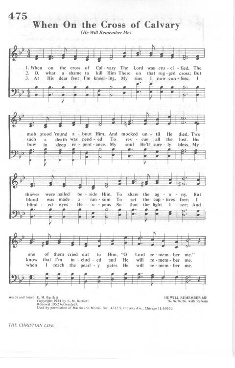 African Methodist Episcopal Church Hymnal page 525