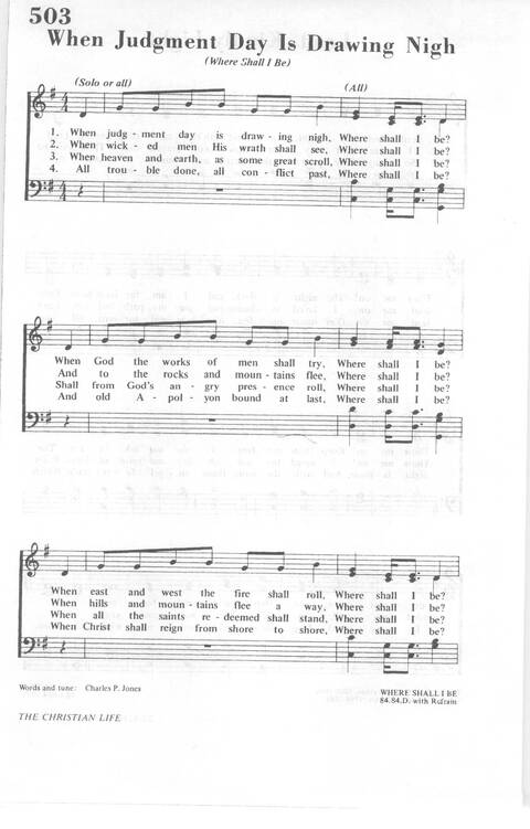 African Methodist Episcopal Church Hymnal page 559