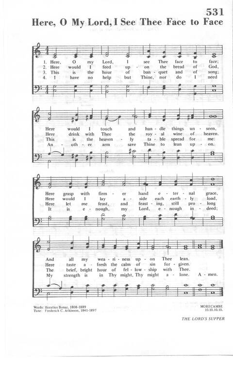 African Methodist Episcopal Church Hymnal page 588