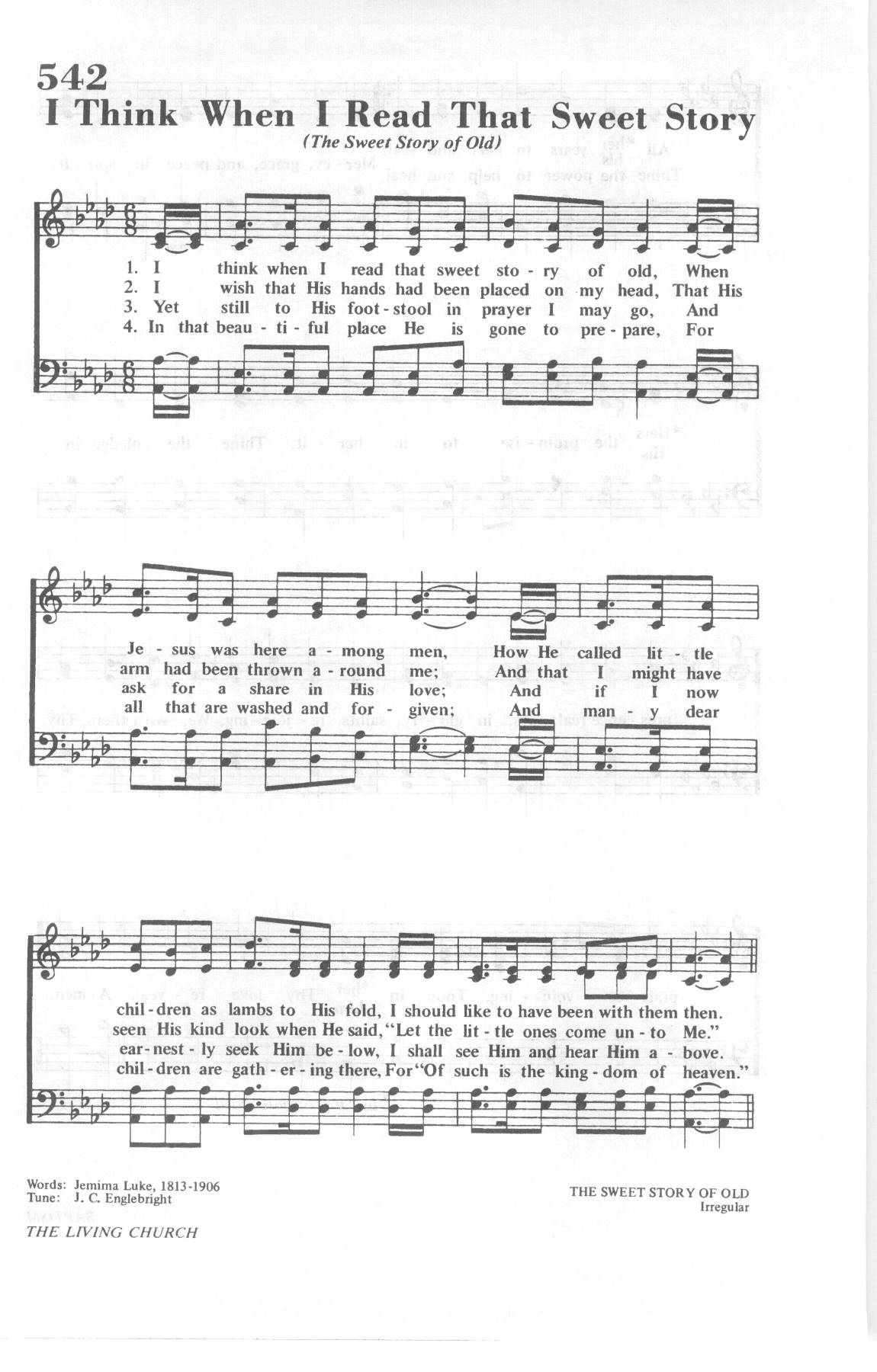 African Methodist Episcopal Church Hymnal page 599