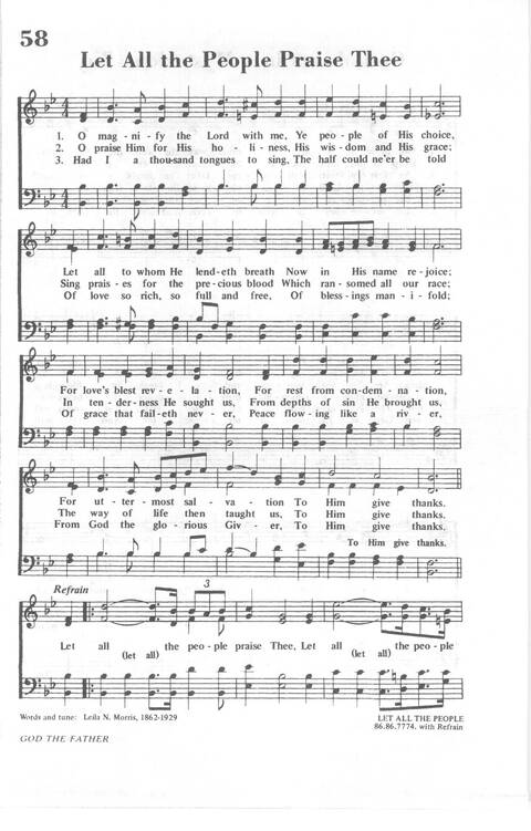 African Methodist Episcopal Church Hymnal page 60