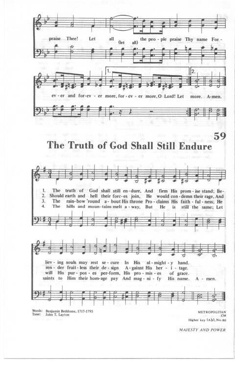 African Methodist Episcopal Church Hymnal page 61