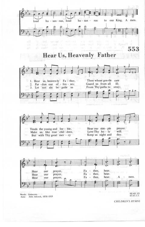 African Methodist Episcopal Church Hymnal page 612