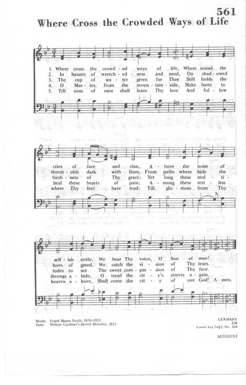 African Methodist Episcopal Church Hymnal page 620