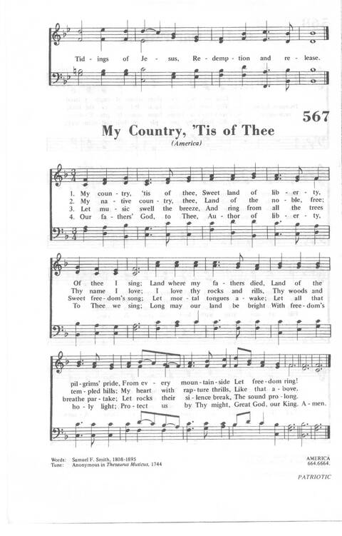 African Methodist Episcopal Church Hymnal page 626