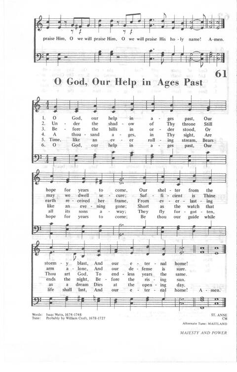 African Methodist Episcopal Church Hymnal page 63