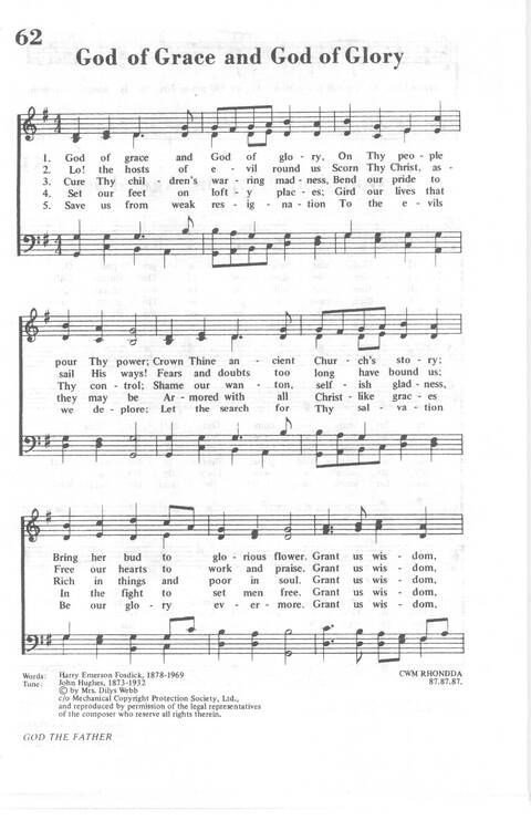 African Methodist Episcopal Church Hymnal page 64