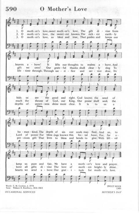 African Methodist Episcopal Church Hymnal page 657