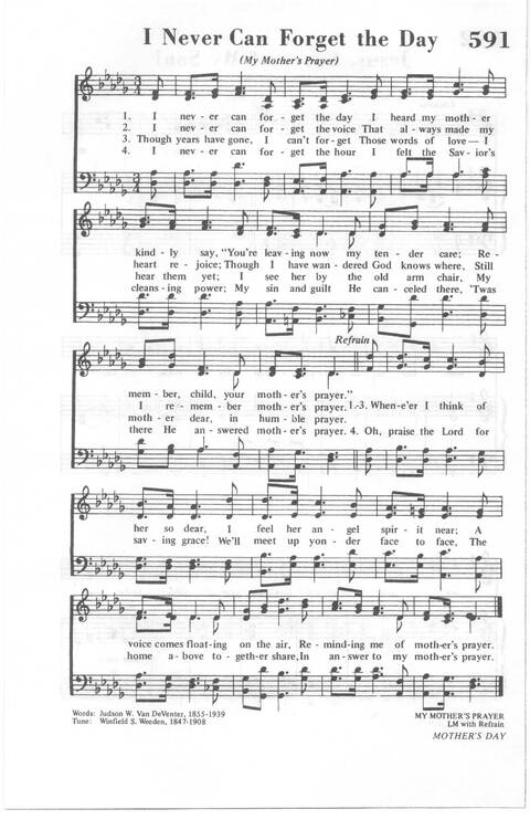 African Methodist Episcopal Church Hymnal page 658
