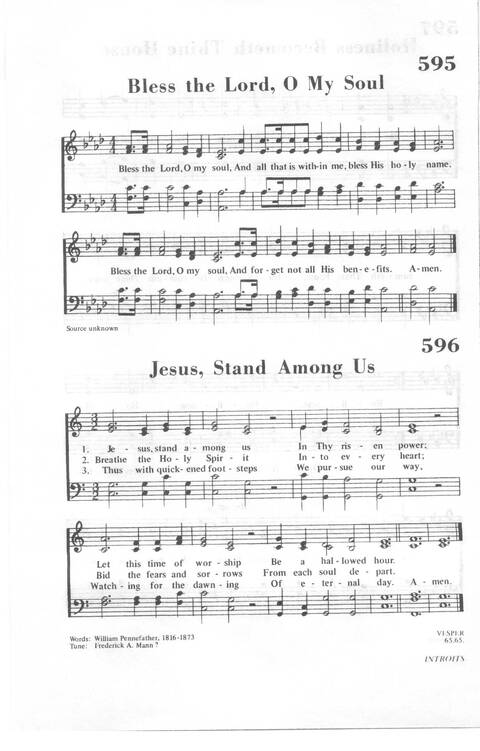 African Methodist Episcopal Church Hymnal page 668
